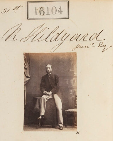 Mr R. Hildyard Jr NPG Ax64024