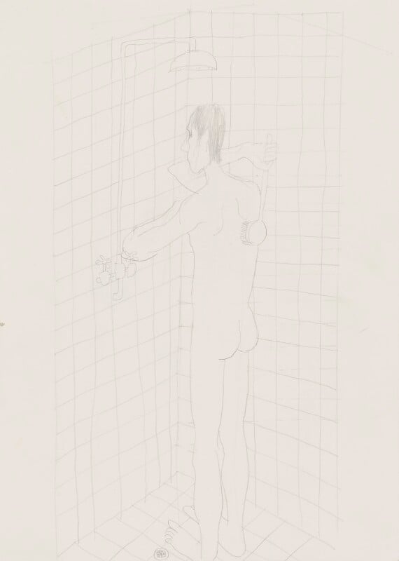 Stuart pearson wright: study for film installation ('moment in a man's day') npg 6745(4)