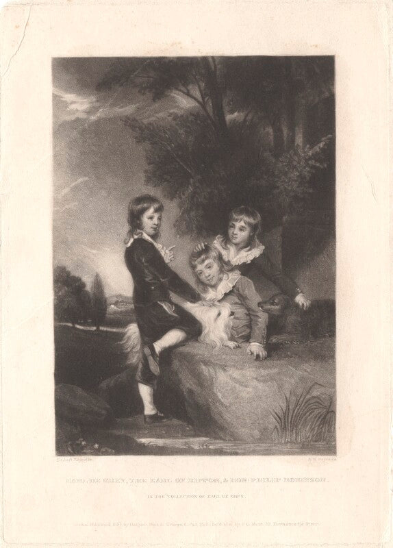 Thomas philip de grey, 2nd earl de grey; frederick john robinson, 1st earl of ripon; philip robinson npg d4034