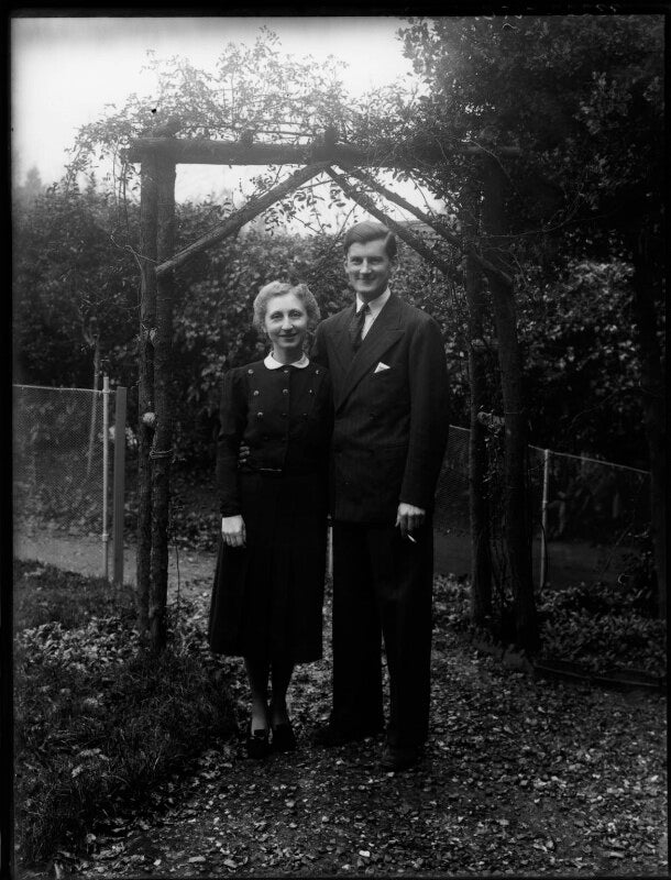 Sonya brougham (née salzman); hon. anthony charles brougham npg x154263