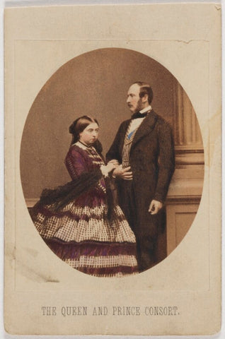 Queen Victoria; Prince Albert of Saxe-Coburg and Gotha NPG Ax46717