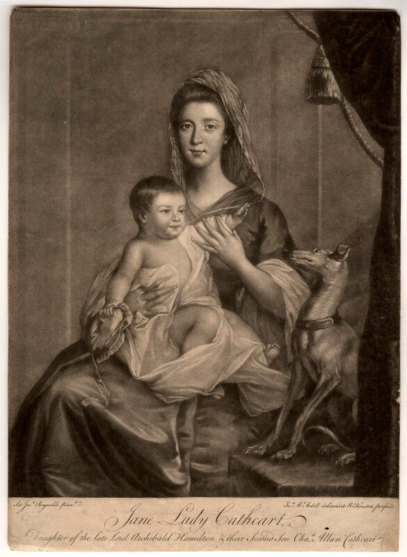 Jean cathcart (née hamilton), lady cathcart npg d6605