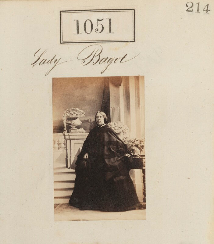 Lucia caroline elizabeth (née agar robartes), lady bagot npg ax50565