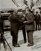 James Henry Thomas; Fred Woolley; Stanley Baldwin NPG x371