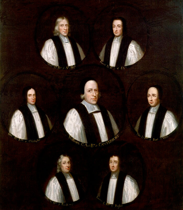 The seven bishops committed to the tower in 1688 npg 79