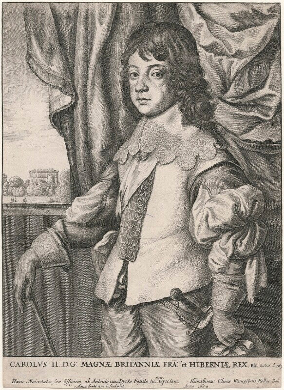 King charles ii npg d18444