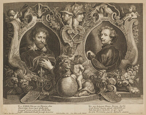 Sir Peter Paul Rubens and Sir Anthony van Dyck NPG D28248