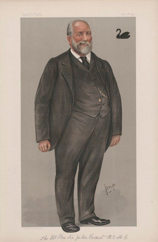 John forrest, 1st baron forrest ('men of the day. no. 693.') npg d44876
