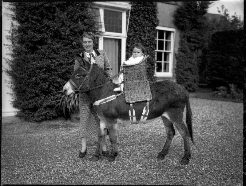 Flora (née blennerhassett), lady hanson; sir anthony (leslie oswald) hanson, 4th bt npg x151785