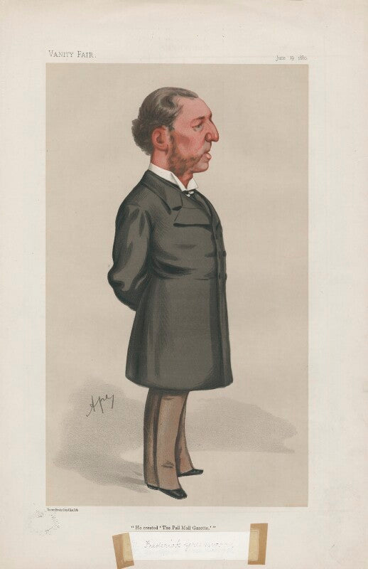 Frederick greenwood ('men of the day. no. 228.') npg d43963