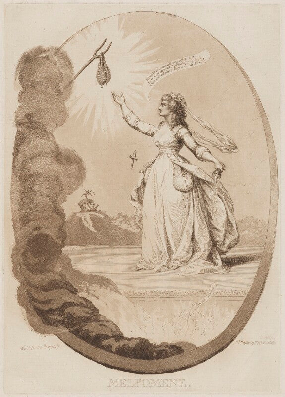 Sarah siddons (née kemble) as melpomene npg d41671