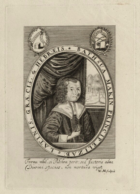 Bathsua makin (née reginald) npg d28456