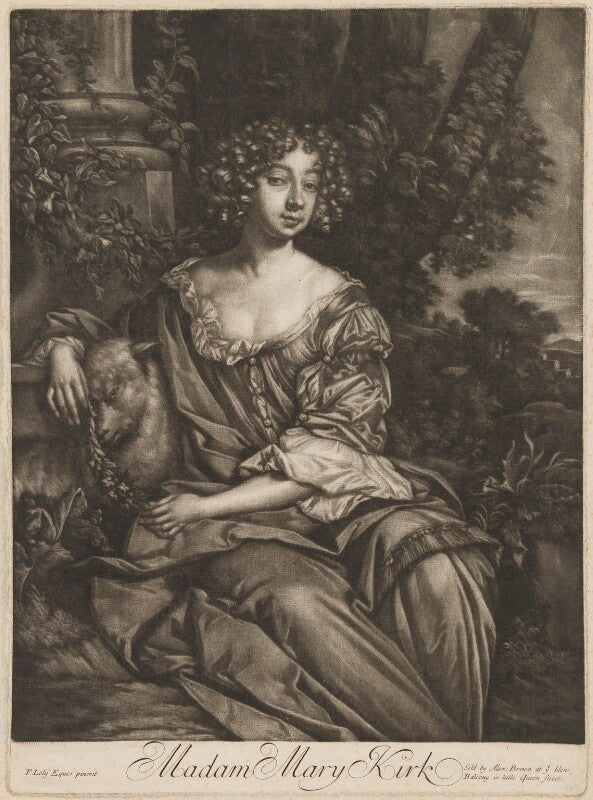 Mary (née kirke), lady vernon npg d39235
