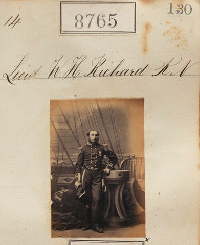 Probably William Henry Richards ('Lieutenant W.H. Richard RN') NPG Ax58588