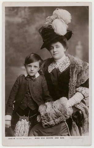 'Eva Moore and Son' (Eva Moore; Jack Esmond) NPG x201173