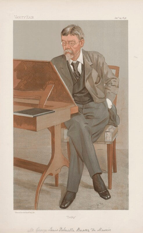 George du maurier ('men of the day. no. 641.') npg d44787
