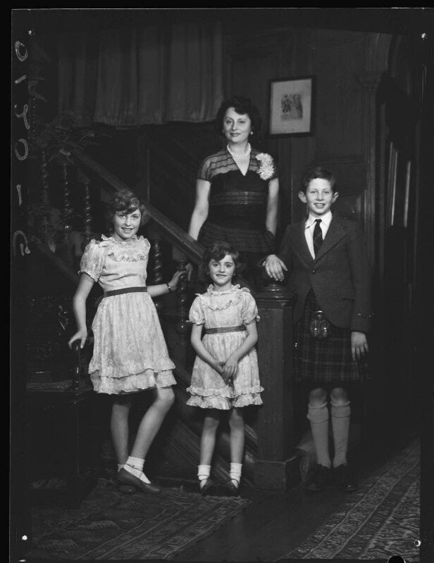 Lady killearn with her children npg x98770