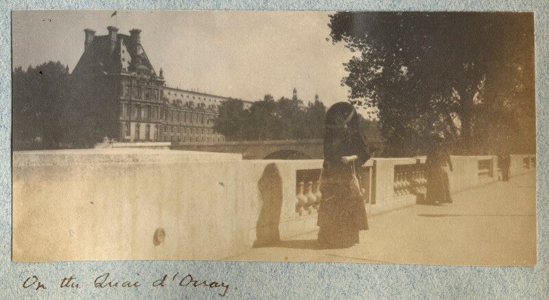 On the quai d'orsay' (lady ottoline morrell) npg ax140073