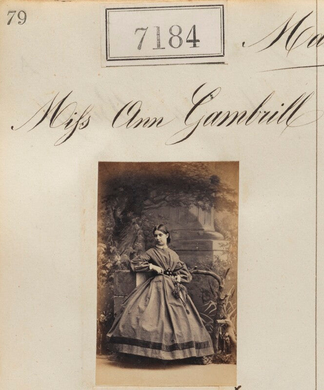 Miss ann gambrill npg ax57100