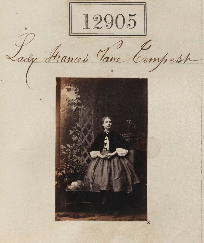 Lady frances cornelia harriet emily vane tempest npg ax62546