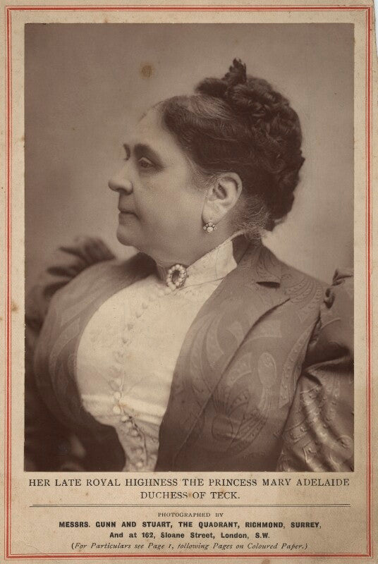 Princess mary adelaide, duchess of teck npg x134598