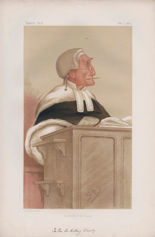Sir anthony cleasby ('judges. no. 12.') npg d43730
