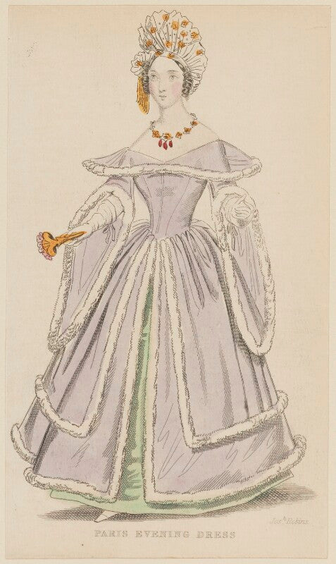 'paris evening dress', march 1836 npg d47698