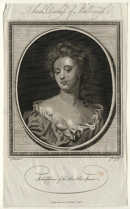 Sarah churchill (née jenyns (jennings)), duchess of marlborough npg d16551