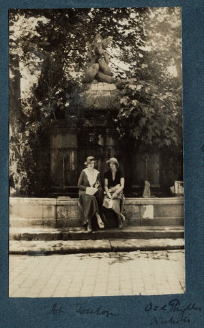 On the voyage home' (Lady Ottoline Morrell; Phyllis (née Spender-Clay), Lady Nichols) NPG Ax143546