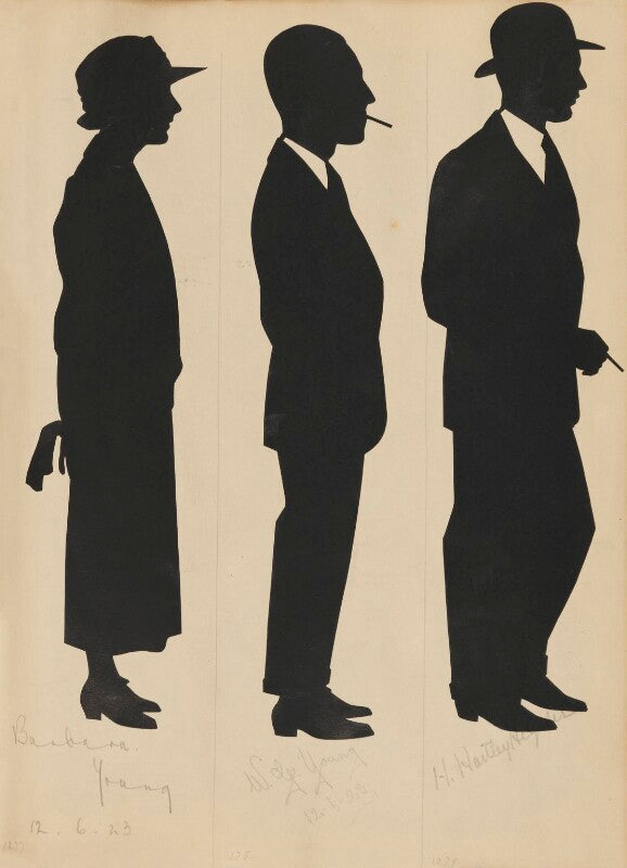 Tourists on the west pier, brighton (barbara young; w.g. young; herman hartley hegeler) npg d46528