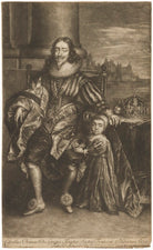 King Charles I; King Charles II NPG D32115