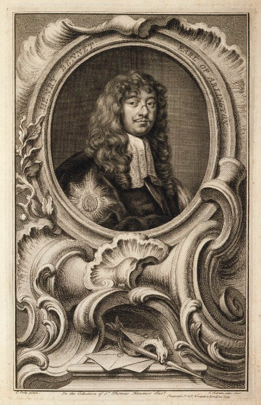 Henry Bennet, 1st Earl of Arlington NPG D19820