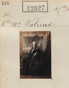 Frances Caroline (née Hood), Lady Walrond NPG Ax62469