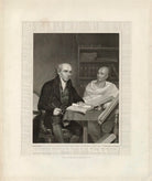 Professor Carey, of the College of Fort William, Calcutta, attended by his Pundit (William Carey; Mritunjaya) NPG D32619