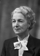 Hilda Alice, Lady (née Browning) Selwyn-Clarke NPG x100428