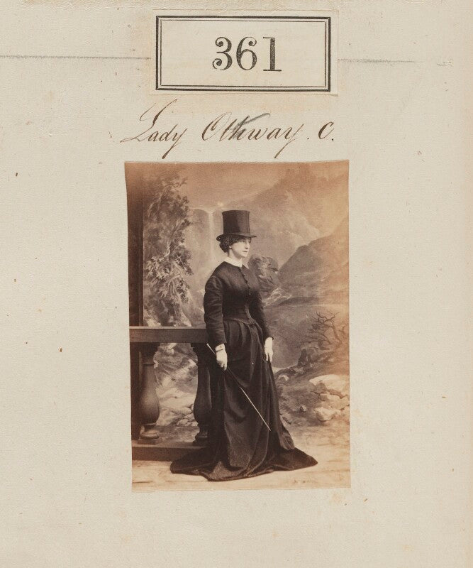 Eliza price noble (née campbell), lady otway (later mrs leathem) npg ax50125