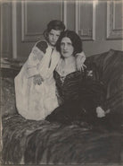 Julian Vinogradoff (née Morrell); Lady Ottoline Morrell NPG P478