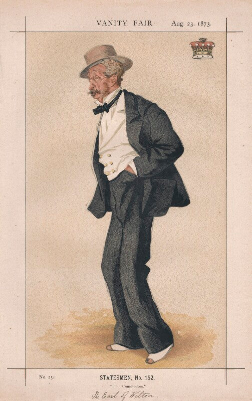 Thomas grosvenor egerton, 2nd earl of wilton ('statesmen, no. 152.') npg d43602