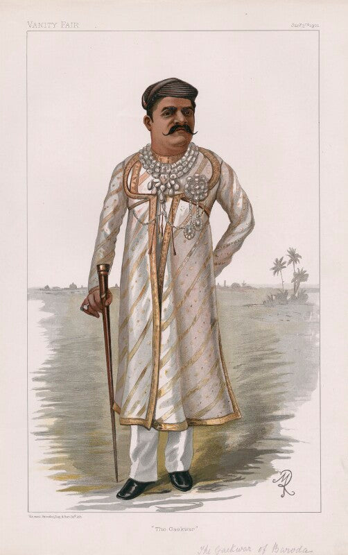 Sir sayaji rao iii, maharaja of baroda ('princes. no. 23.') npg d45046