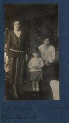 Elizabeth Wethered (née Cavendish-Bentinck); David Wemyss; Alice Watt (née Cavendish-Bentinck) NPG Ax141975