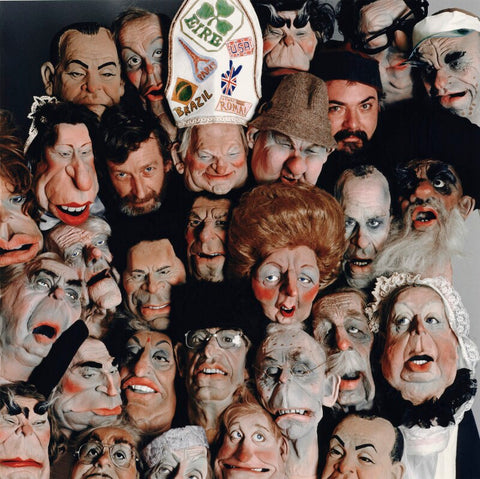 'Luck and Flaw' (Peter Nigel Fluck; Roger Law with Spitting Image puppets) NPG x134391