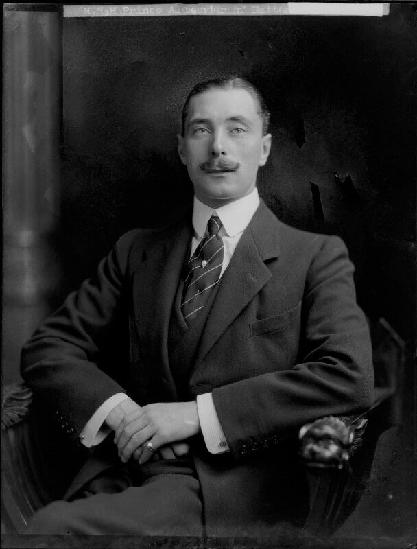 Alexander albert mountbatten, 1st marquess of carisbrooke npg x76598