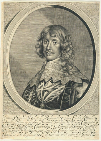 James Stuart, 1st Duke of Richmond and 4th Duke of Lennox NPG D22918