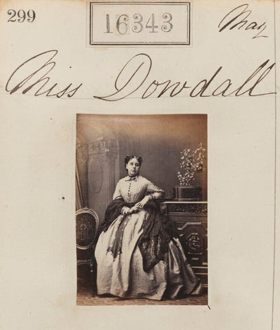 Miss Dowdall NPG Ax64257