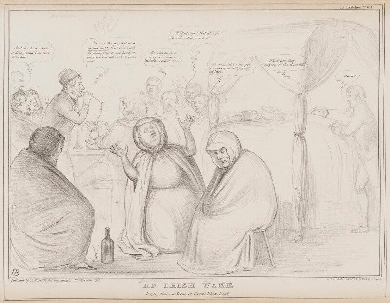 An irish wake npg d41552