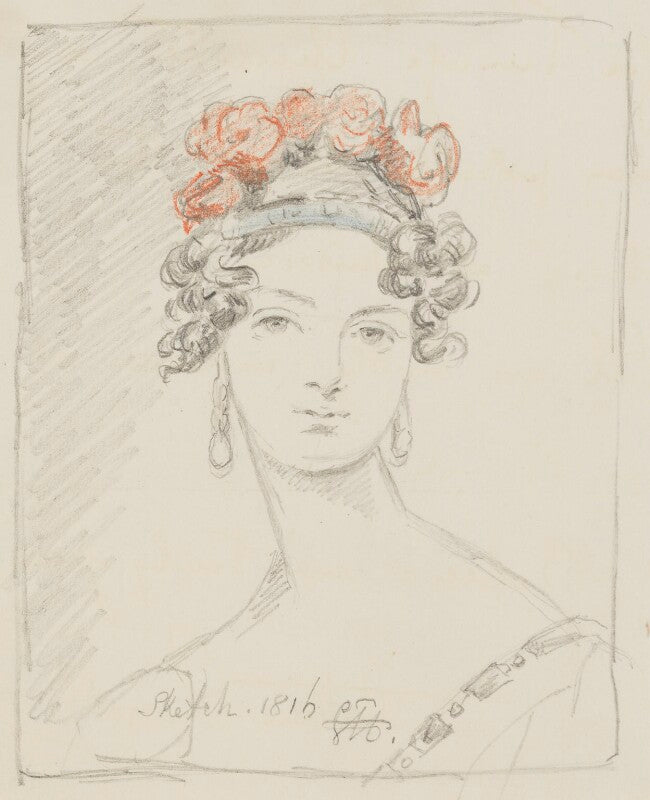 Elizabeth anne (née rawdon), lady russell npg d22548