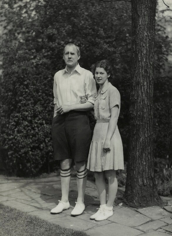 (william jocelyn) ian fraser, baron fraser of lonsdale; hon. jean fraser npg x84211