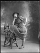 Maureen Dillon as Sarah in 'On Our Selection' at The Lyric NPG x101115