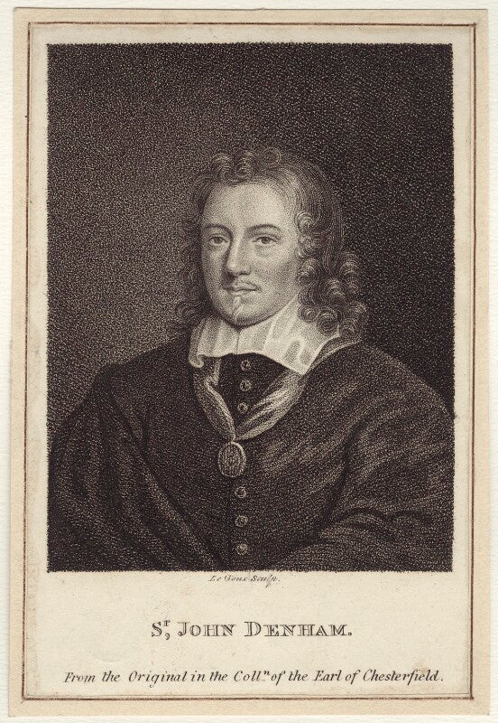 Sir john denham npg d30153