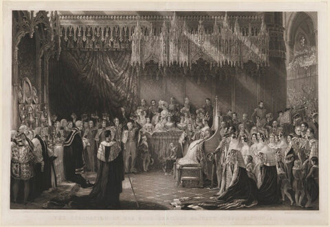 Queen Victoria ('The Coronation of Queen Victoria, 28 June 1838') NPG D9968
